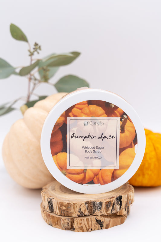 Pumpkin Spice Whipped Soap Sugar Scrub