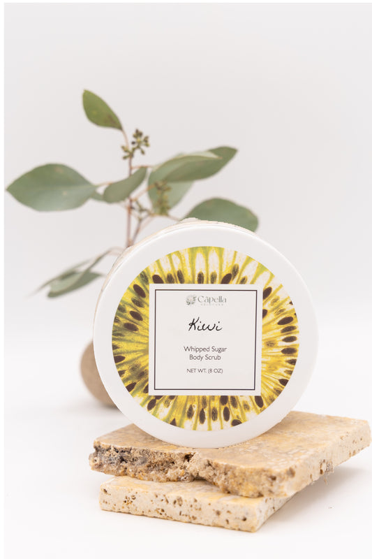 Kiwi Whipped Soap Sugar Scrub