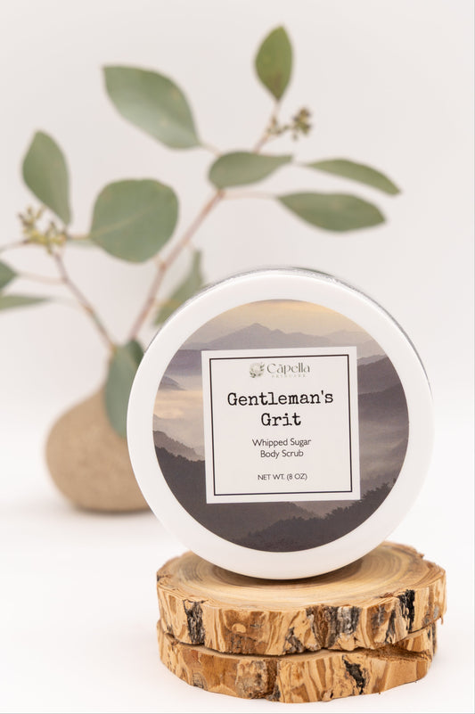 Gentlemen's Grit Whipped Soap & Charcoal Sugar Scrub