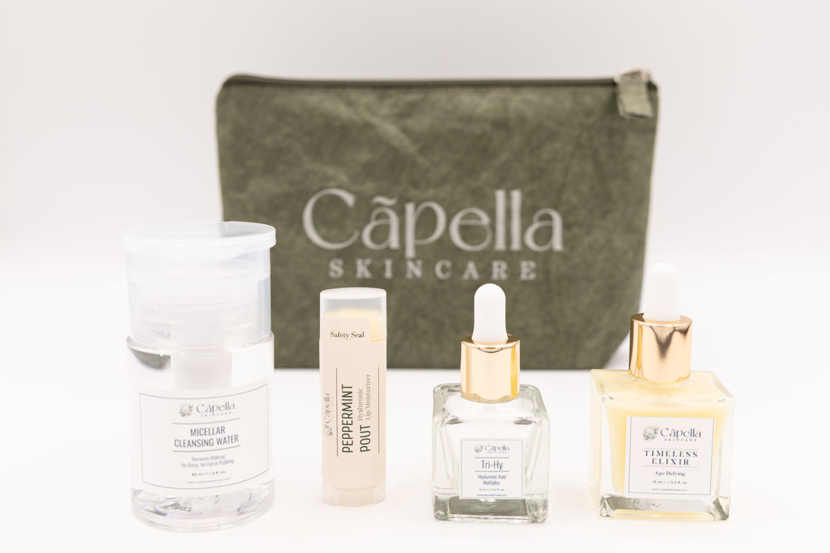 The Ultimate Travel Kit – Cãpella Skincare